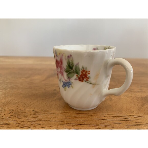 Vintage Ucagoo China Demitasse Footed Cup And Saucer Made In Occupied Japan - Picture 7 of 10